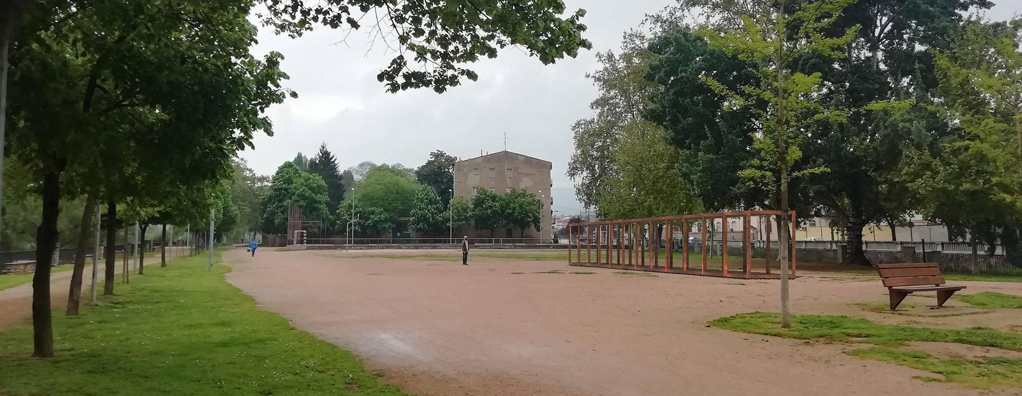 Imatge pels mitjans: Pèrgola fotovoltaica al Passeig del Ter